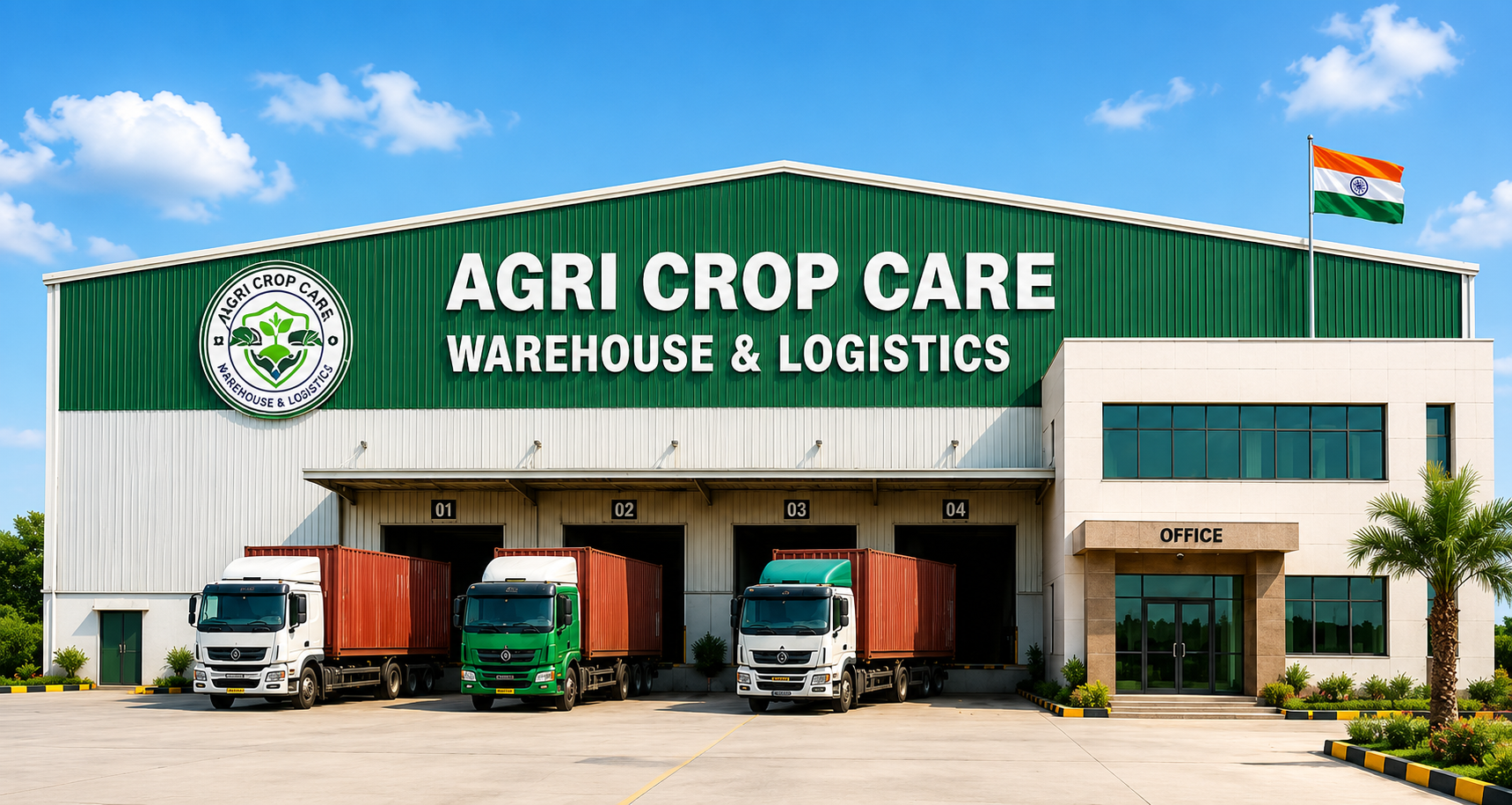 Agricrop Care warehouse and logistics facility