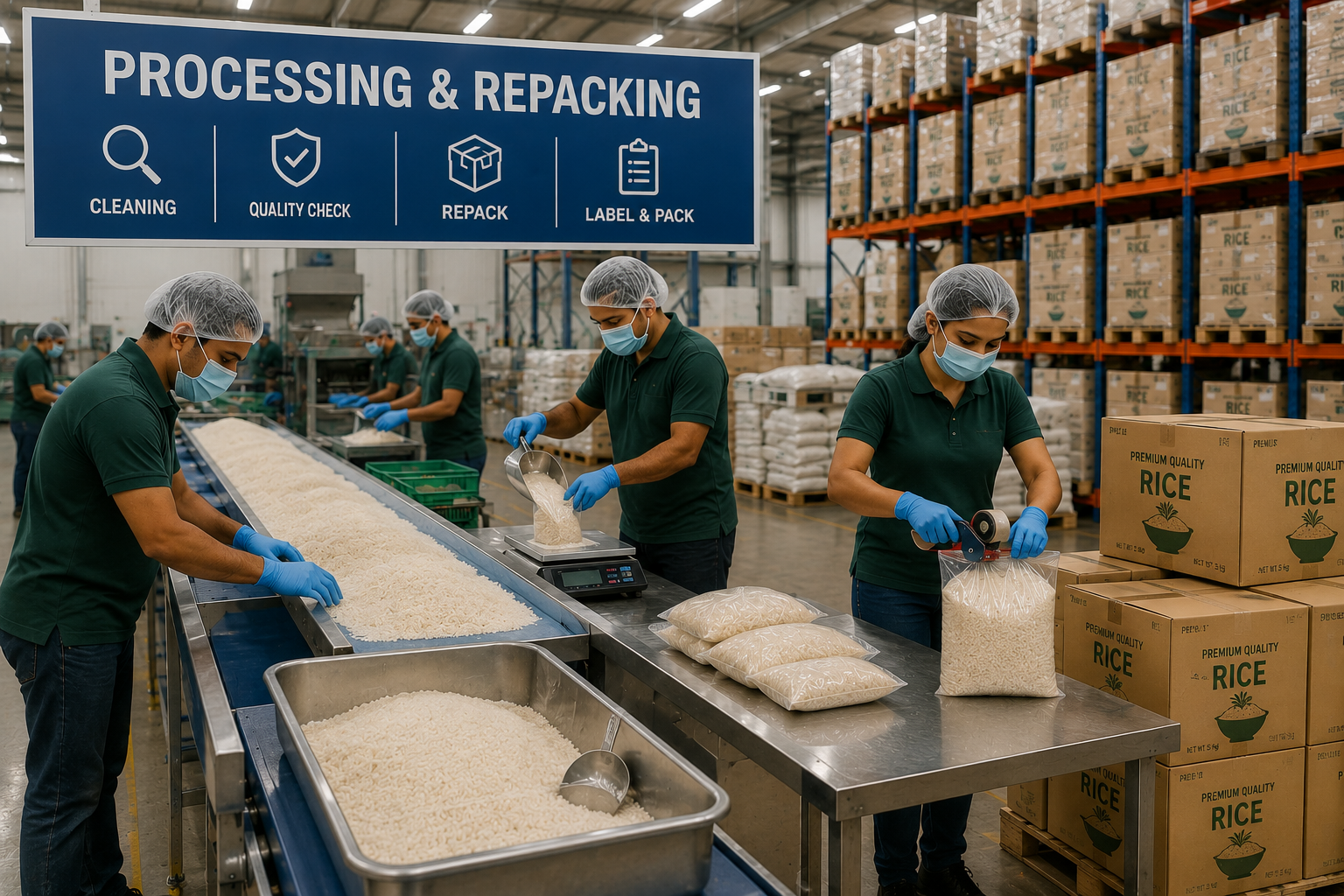 Processing & Repacking